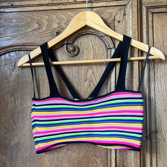 AMUR Annika Knit Set in Vibrant Colorful Stripe - Picture 14 of 16